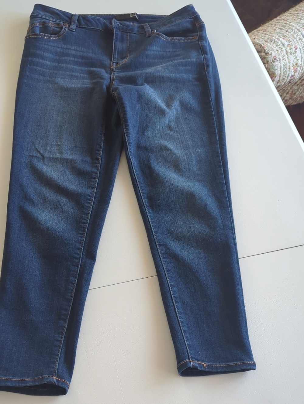 Classic Women’s Dark Blue Jeans - Comfortable Everyday Fit